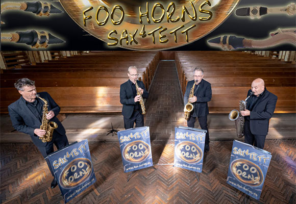 Foo Horns Sax4tett - Profilbild 1 Foo Horns Sax4tett - Profilbild 1