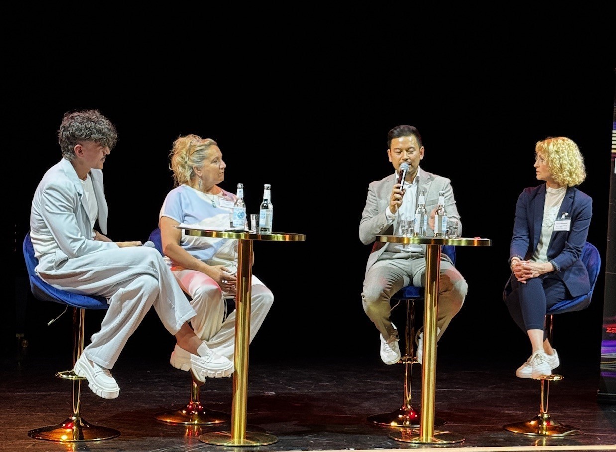 Expert*innen diskutieren über die Zukunft der Musicalbranche (Quelle: ZAV-Künstlervermittlung) Expert*innen diskutieren über die Zukunft der Musicalbranche