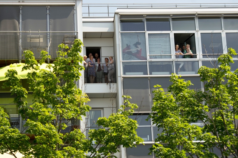 Das Bürogebäude der ZAV-Künstlervermittlung in Leipzig